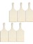 6x Tepsisi Tahtası Sebze Yemek Tabağı Tahtası 9X23CM Kare (Yurt Dışından) 1
