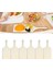 6x Tepsisi Tahtası Sebze Yemek Tabağı Tahtası 9X23CM Kare (Yurt Dışından) 5