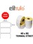 Elitrulo Termal Barkod Etiketi 40x80 mm 1000 Adet Mat Beyaz Rulo ile Yüksek Kalite 1