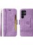 Samsung Galaxy S23 Ultra Bilek Kayışlı Flip Cüzdan Telefon Kılıfı Pu Deri Kart Yuvası Kılıfı (Yurt Dışından) 4