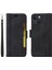 Apple iPhone 13 Mini Bilek Kayışlı Flip Cüzdan Telefon Kılıfı Pu Deri Kart Yuvası Kılıfı (Yurt Dışından) 4