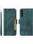 Samsung Galaxy S23 Plus Bilek Kayışlı Flip Cüzdan Telefon Kılıfı Pu Deri Kart Yuvası Kılıfı (Yurt Dışından) 4