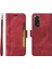 Xiaomi Redmi Note 11 4G/11S Bilek Kayışlı Flip Cüzdan Telefon Kılıfı Pu Deri Kart Yuvası Kılıfı (Yurt Dışından) 4