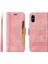 Apple iPhone Xr Bilek Kayışlı Flip Cüzdan Telefon Kılıfı Pu Deri Kart Yuvası Kılıfı (Yurt Dışından) 4