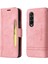 Samsung Galaxy Z Fold 3 Bilek Kayışlı Flip Cüzdan Telefon Kılıfı Pu Deri Kart Yuvası Kılıfı (Yurt Dışından) 2