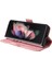 Samsung Galaxy Z Fold 3 Bilek Kayışlı Flip Cüzdan Telefon Kılıfı Pu Deri Kart Yuvası Kılıfı (Yurt Dışından) 5
