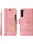 Samsung Galaxy S23 Bilek Kayışlı Flip Cüzdan Telefon Kılıfı Pu Deri Kart Yuvası Kılıfı (Yurt Dışından) 4