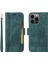 Apple iPhone 13 Pro Bilek Kayışlı Flip Cüzdan Telefon Kılıfı Pu Deri Kart Yuvası Kılıfı (Yurt Dışından) 4