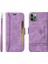 Apple iPhone 11 Bilek Kayışlı Flip Cüzdan Telefon Kılıfı Pu Deri Kart Yuvası Kılıfı (Yurt Dışından) 4