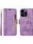Apple iPhone 15 Pro Max Bilek Kayışlı Flip Cüzdan Telefon Kılıfı Pu Deri Kart Yuvası Kılıfı (Yurt Dışından) 4