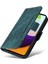 Samsung Galaxy S21 Fe Bilek Kayışlı Flip Cüzdan Telefon Kılıfı Pu Deri Kart Yuvası Kılıfı (Yurt Dışından) 5