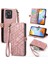 Xiaomi Redmi 10C Cüzdan Kılıf Kelebek Kabartmalı Pu Deri Kickstand Kart Yuvaları Flip Folyo Kapak (Yurt Dışından) 1