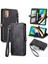Motorola Moto G9 Plus Cüzdan Kılıf Kelebek Kabartmalı Pu Deri Kickstand Kart Yuvaları Flip Folyo Kapak (Yurt Dışından) 1