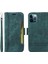 Apple iPhone 12 Mini Bilek Kayışlı Flip Cüzdan Telefon Kılıfı Pu Deri Kart Yuvası Kılıfı (Yurt Dışından) 4