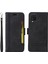 Samsung Galaxy A12 Bilek Kayışlı Flip Cüzdan Telefon Kılıfı Pu Deri Kart Yuvası Kılıfı (Yurt Dışından) 4