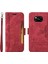 Xiaomi Poco X3/x3 Pro/x3 Nfc Bilek Kayışlı Flip Cüzdan Telefon Kılıfı Pu Deri Kart Yuvası Kılıfı (Yurt Dışından) 4