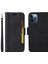 Apple iPhone 12 Pro Max Bilek Kayışlı Flip Cüzdan Telefon Kılıfı Pu Deri Kart Yuvası Kılıfı (Yurt Dışından) 4