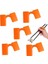 Orange-5 Adet 5 Adet/takım Yeniden Kullanılabilir Çubuk Yardımcıları Eğitim Çin Çubuklarını Eğitmen Tutucu Adouts Için Acemi Eğitmenler Veya Öğrenci (Yurt Dışından) 1