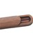 23 cm Yüksek Dereceli Siyah Kahverengi Ceviz Katı Ahşap Çubuklarını Kutu Kutuları ile Setleri Taşınabilir Açık Seyahat Minimalist Zarif Hediyeler (Yurt Dışından) 3