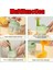 Saplı 200ML 4 In 1 Elektrikli Sebze Kesici Dilimleme Sarımsak Çamur Ezici Kesme Presleme Mikser Sarımsak Kıyıcı Gıda Dilim Sebze Kesici Seti (Yurt Dışından) 3