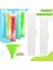 100 Adet 5.5X28 cm Dondurma Torbası Huni ile Tek Kullanımlık Su Samuru Dondurma Kalıpları Zip Mühürlü Popsicle Torbalar Çanta Dıy Dondurulmuş Muameleler Smoothies Buz Pops (Yurt Dışından) 4