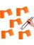 Orange-5 Adet 5 Adet/takım Yeniden Kullanılabilir Çubuk Yardımcıları Eğitim Çin Çubuklarını Eğitmen Tutucu Adouts Için Acemi Eğitmenler Veya Öğrenci (Yurt Dışından) 1