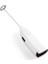 Beyaz Elektrikli Kahve Mikser Şarj Edilebilir Süt Yumurta Çalkalayıcı Makinesi Frother Foamer USB Şarj Yumurta Çırpıcı El Ayarlanabilir Blender (Yurt Dışından) 1