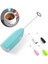 Beyaz Elektrikli Kahve Mikser Şarj Edilebilir Süt Yumurta Çalkalayıcı Makinesi Frother Foamer USB Şarj Yumurta Çırpıcı El Ayarlanabilir Blender (Yurt Dışından) 2