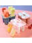 Rastgele Renk 1 Adet Dondurma Kalıbı 4 Buz Popsicle Kalıp Seti Popsicle Dondurma Kalıp Buz Tepsisi Diy Dondurma Sopa ile Yeniden Kullanılabilir Kawaii Mutfak Aracı (Yurt Dışından) 1