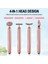 4 In 1 Rose Gold-A 24K Altın Güzellik Bar Yüz Masajı Elektrikli Titreşimli Gül Kuvars 3D Rulo Yüz Germe Vücut Yüz Bakımı Gua Sha Yeşim Rulo (Yurt Dışından) 3