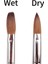 JB054-10 Kahverengi Tırnak Fırçası Ahşap Kutup Metal Kapak Uv Jel Tırnak Fırçası Profesyonel Salon Veya Ev Kullanımı Için Uygun Manikür Fırçaları (Yurt Dışından) 4