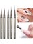 C01 1 Adet Akrilik Fransız Şerit Nail Art Liner Fırça Seti 3D Ipuçları Manikür Ultra-Ince Çizgi Çizim Kalem Uv Jel Fırçalar Boyama Aracı (Yurt Dışından) 3