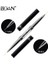 9mm 11MM Bqan Siyah Çift Kafa Kristal Saplı 9MM11MM Çizim Fırçası Astar Fırça Boyama Kalem Jel Lehçe Kristal Tırnak Sanat Manikür Araçları (Yurt Dışından) 1