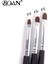 7mm Bqan #4#6#8#10 Nail Art Uv Jel Lehçe Boya Tırnak Fırçası Siyah Ahşap Saplı Oyma Çiçekler Manikür Tırnak Araçları (Yurt Dışından) 5