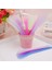 Pembe 2 Adet 1/2/10 Adet Plastik Yüz Maskesi Karıştırma Spatula Kaşık Sopa Yüz Kremi Kaşık Kazıma Kaşık Kazma Kaşık Kozmetik Makyaj Aracı (Yurt Dışından) 5
