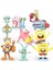 8 Adet Spongebob Squarepants Figürleri Koleksiyonu Model Bebekler Oyuncaklar (Yurt Dışından) 2
