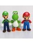 3 Adet Mario Bros Luigi Yoshi Model Bebek Oyuncak (Yurt Dışından) 2