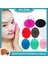 Gül Kırmızı 1 Pc Silikon Temizleme Pedi Yüz Peeling Fırçası Spa Cilt Fırçalama Temizleyici Yumuşak Derinden Yıkama Yüz Temizleme Araçları (Yurt Dışından) 4