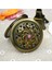 Rastgele Desen Vintage Hollow Çiçek Mini Katlanır Cep Yuvarlak Çift Taraflı Makyaj Aynası Hediye Kozmetik (Yurt Dışından) 3