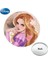 FQY640 Disney Vintage Prenses Sanat Figürü Cep Makyaj Aynası Mini Yuvarlak Rapunzel Ariel Edc Aynalar Parti Açık FQY610 (Yurt Dışından) 1