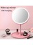 1 Işık 5x Pembe Moda Pembe Makyaj Aynası Ayakta Vanity 5x 10X Büyüteç LED Işık Masaüstü Beyaz Güzellik Masa Aynaları ile Kozmetik Ayna (Yurt Dışından) 2