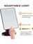 USB 22 LED Siyah 22/16 LED Makyaj Aynası Işık Masaüstü Makyaj Aynası Dokunmatik Anahtarı 10X Büyütülmesi Küçük Aynalar 180 Rotasyon Banyo Seyahat (Yurt Dışından) 5