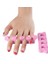 Pembe 2 Adet = 1 Çift Ayak Parmağı Ayırıcılar Parmak Ayak Sünger Yumuşak Jel Uv Araçları Salon Lehçe Manikür Pedikür Tırnak Sanat Araçları F413 (Yurt Dışından) 4
