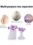 Pedikür Için 6 Ayak Ayırıcılar Elmas Çiçek Inci Şekli Nail Art Hizalama Düzeltici Yıkanabilir Ayak Bölücü Spacer Manikür (Yurt Dışından) 4