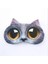 04 3D Cutecat Uyku Maskesi Doğal Uyku Göz Maskesi Siperliği Kapak Gölge Göz Bandı Kadın Erkek Yumuşak Taşınabilir Körü Körüne Seyahat Eyepatch (Yurt Dışından) 5