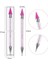 Gül Kırmızı Taşınabilir Çift Kafaları Akrilik Süsleyen Balmumu Kalem Rhinestones Mücevher Seçici Kristal Toplama Nail Art Çiviler Dotter Dıy Nokta Matkap Araçları (Yurt Dışından) 1