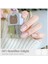 D38 Ayı Buz Latte Renkler 7 ml Tırnak Jel Lehçe Tırnak Malzemeleri Vernis Yarı Kalıcı Nail Art Manikür Kapalı Islatın LED Uv Jel Tırnak Cilaları (Yurt Dışından) 2
