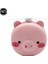 D El Taşınabilir USB Şarj Işıklı Makyaj Masası Aynası Fan ile Yaratıcı Piggy Güzellik Makyaj Aynası (Yurt Dışından) 1