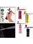 Kırmızı Mini Hava Kompresörü Kiti Püskürtme Tabancası Airbrush Nail Art Tasarım Manikür Dövme Zanaat Kek Tırnak Aracı Seti Airbrush Boyama Mürekkepleri (Yurt Dışından) 3