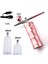 Kırmızı Mini Hava Kompresörü Kiti Püskürtme Tabancası Airbrush Nail Art Tasarım Manikür Dövme Zanaat Kek Tırnak Aracı Seti Airbrush Boyama Mürekkepleri (Yurt Dışından) 4